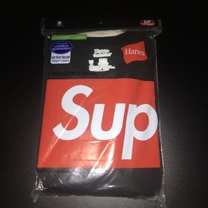 Supreme Hanes Tee 3 Pack